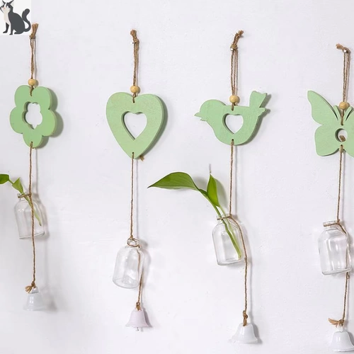 , Зеленое растение гидропонное растение стеклянное подвеска