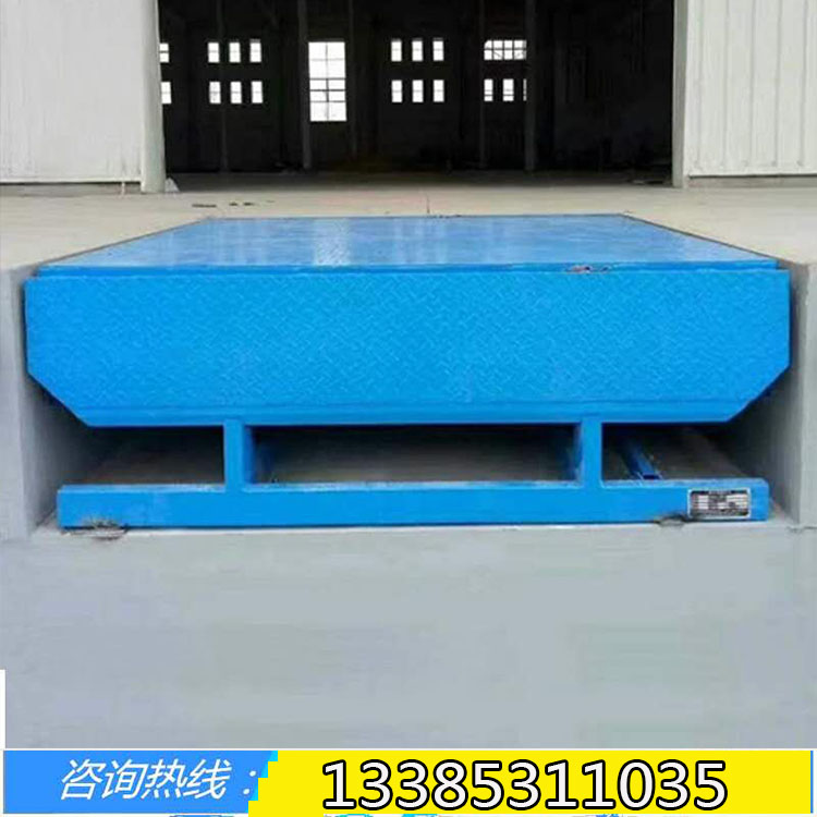 Platform adjustment plate electric den axle fixed as fixed ramp heaps high machine loading platform logistics transport goods bridging goods ladders