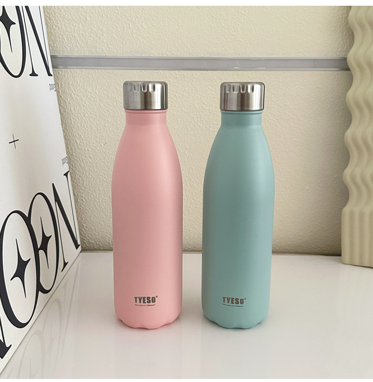 Einfacher Isolierbecher mit großer Kapazität für Männer und Frauen, hochwertiger Wasserbecher aus Edelstahl 304 für Paare, tragbare Cola_voghion.com