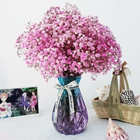 Розовый звездный небо + бриллиант бутылка