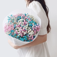 Розовый сине -белый полный звездный луч (без бутылки)