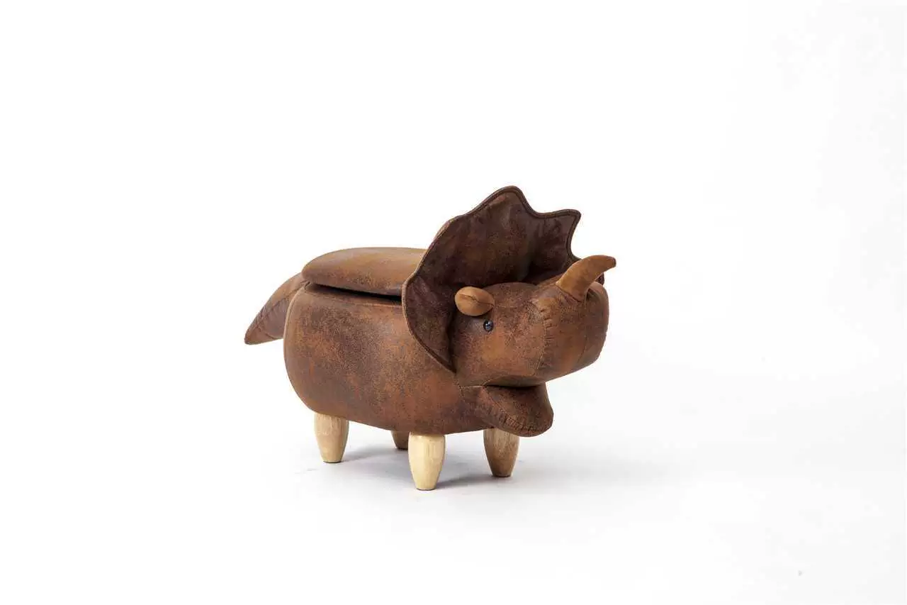 Animal Stool Baby Ottomans Sofa Storage Containing Box