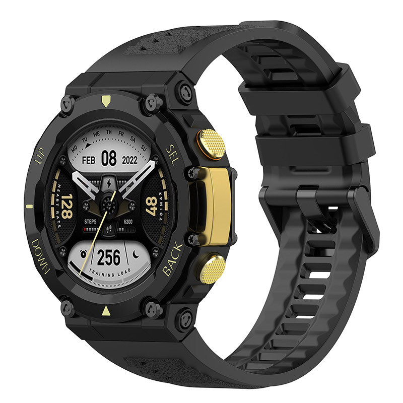 Suitable for Amazfit T-Rex 2, New Tyrannosaurus Rex 3Rd Generation Silicone Sports Wristband, Trex3 Official Original Same Model Interface, Comes with Tempered Glass Screen Protector, Huami Yuewo T-Rex 3 Accessories Suitable for Amazfit T-Rex 2, New Tyrannosaurus Rex 3Rd Generation Silicone Sports Wristband, Trex3 Official Original Same Model Interface, Comes with Tempered Glass Screen Protector, Huami Yuewo T-Rex 3 Accessories