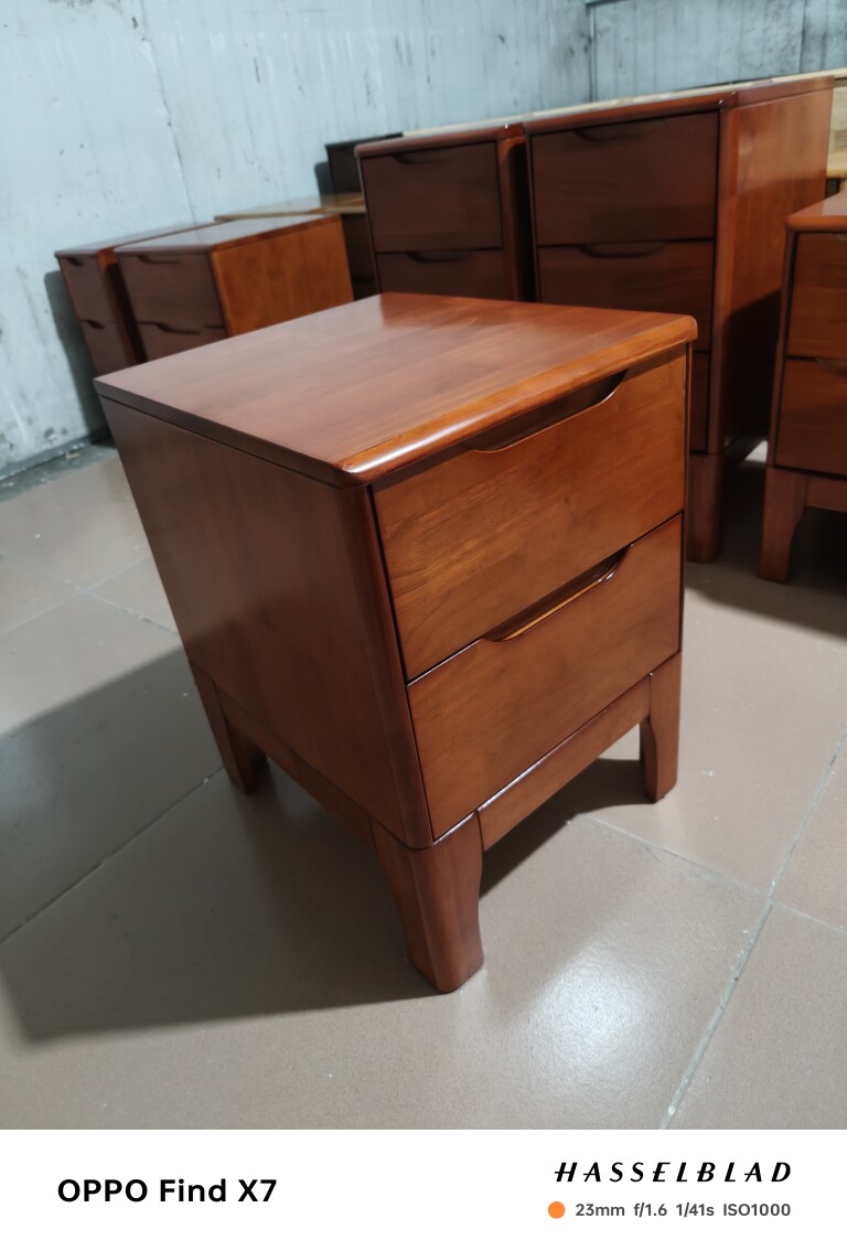 华鑫中式床头柜