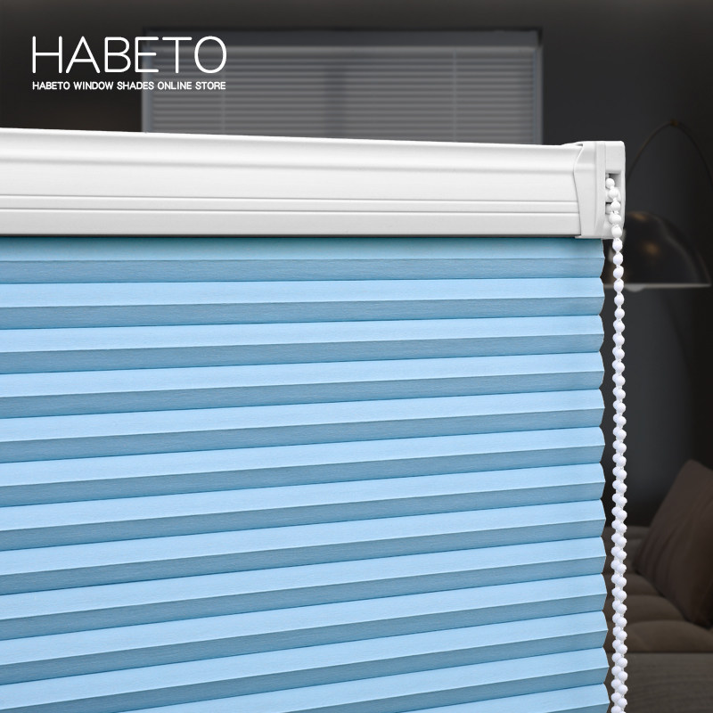 Free Punch Pull Beads Honeycomb curtain Bedroom Living room Shading Heat Insulation Organ Curtain Makeup Room Waterproof lifting blinds blinds