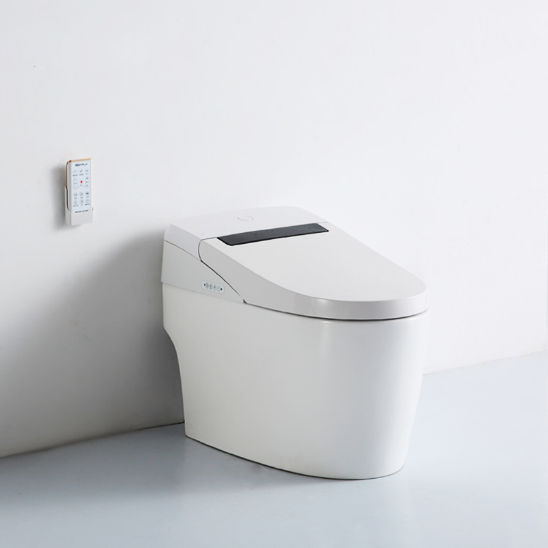 Intelligent toilet toilet cover remote control automatic flushing electric toilet toilet integrated intelligent toilet