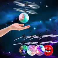 Красочные индукционные флеш -шариковые игрушки пульт дистанционного управления Helico