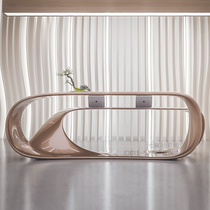 Company front desk counter beauty salon hotel club creative bar reception desk shopping mall large characteristic cashier