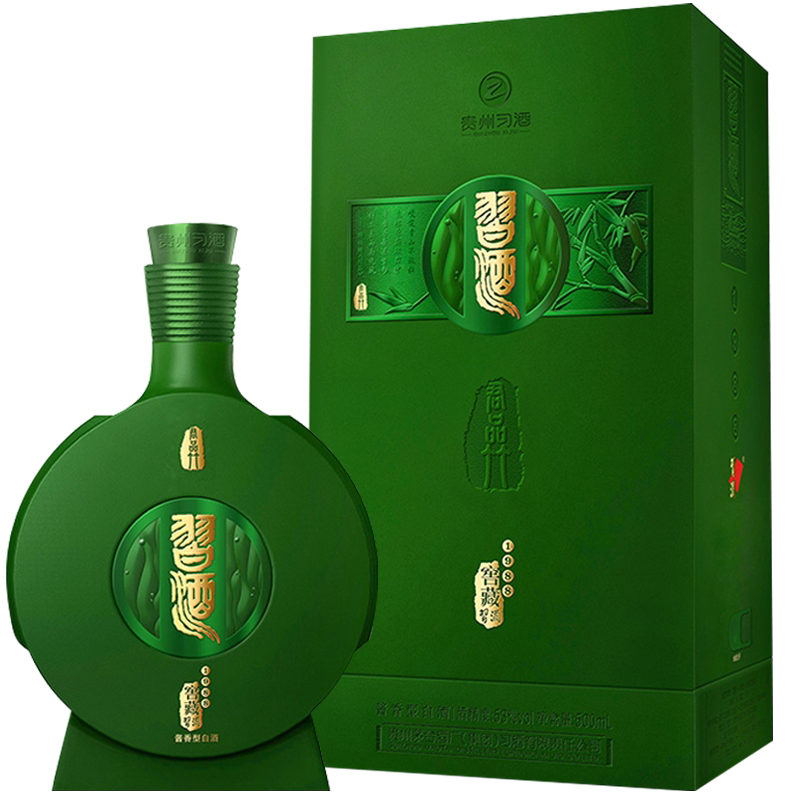 贵州习酒窖藏1988君品竹酱香型白酒53度500ml*1瓶评价- 淘宝网