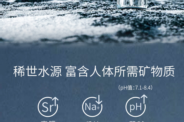 Voss芙丝 高锶低钠弱碱 天然矿泉水 500ml*12瓶*3件 图8