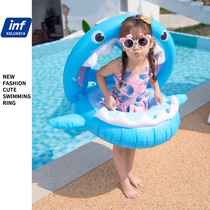 ins with awning shark seat childrens water park swimming ring infant seat ring removable water ring