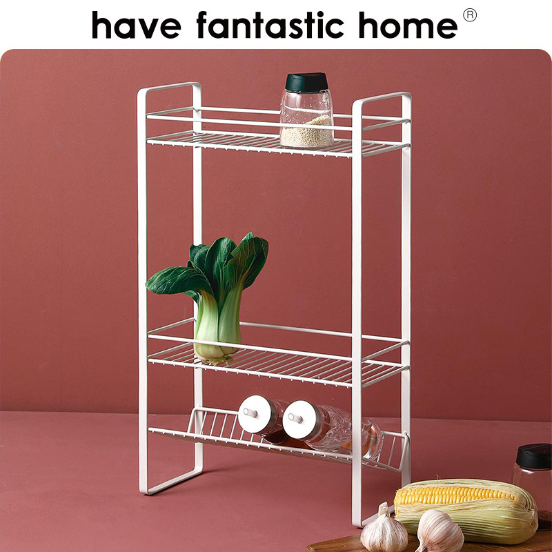 Good things Kitchen artifact countertop seasoning tank rack Household oil, salt, sauce and vinegar shelf Seasoning seasoning shelf