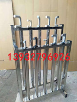 Stainless steel F wrench shelf Single row double row valve wrench shelf foldable F wrench shelf is convenient and practical