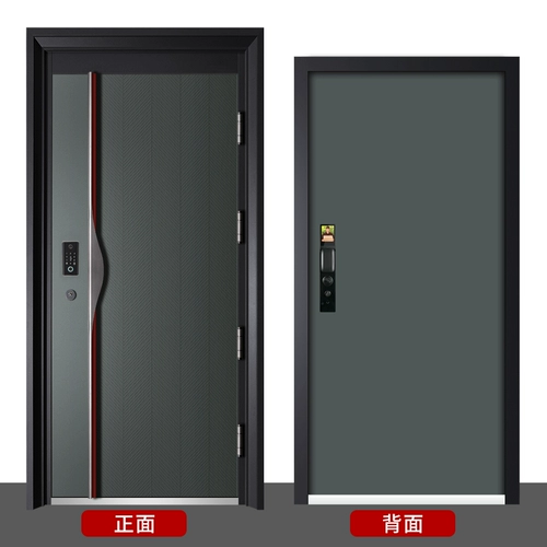 Feipule.com Красная взрыв -класс антифабриковая дверь домохозяйственная дверная дверь вход в дверь Домашний