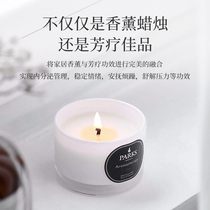 ParksLondon Aromatherapy 80G glass scented candle supplies Indoor Rose Lemon fragrance