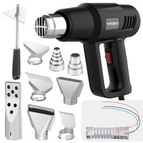 2000W hot air gun drying gun constant temperature car film baking gun multi-speed temperature-adjustable hot air blower industrial grade hot air gun