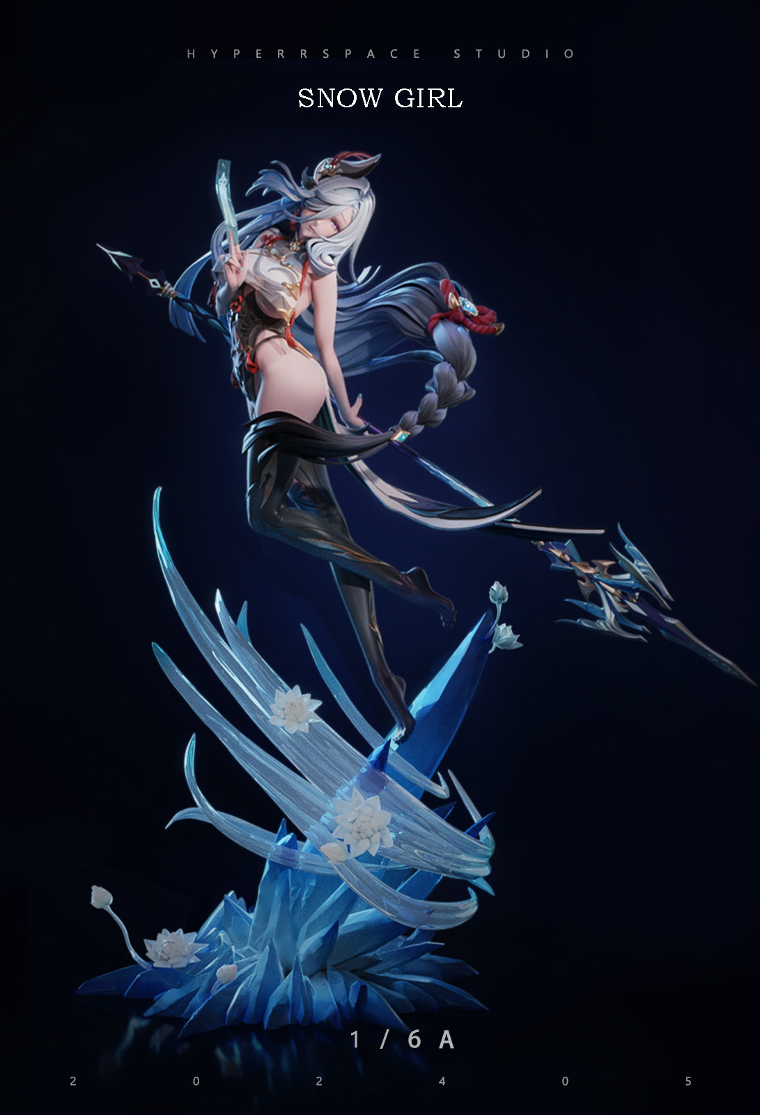 Hyperspace Studio Genshin Impact ShenHe Resin Statue in stock 1/6