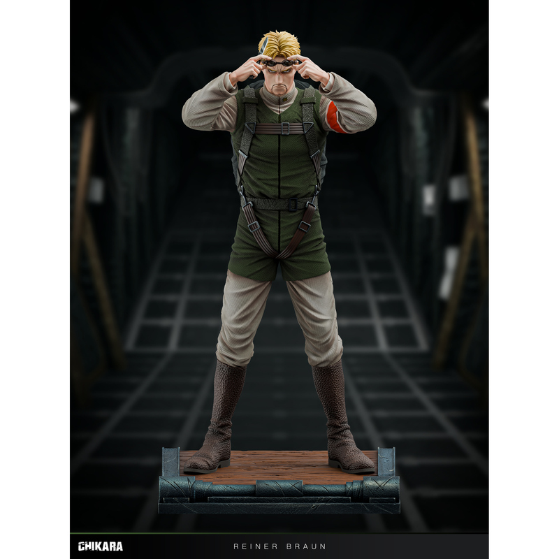 [in Stock] Resonance Gk】Chikara Power Studio Skydiving "Layna Brown Figure Statue