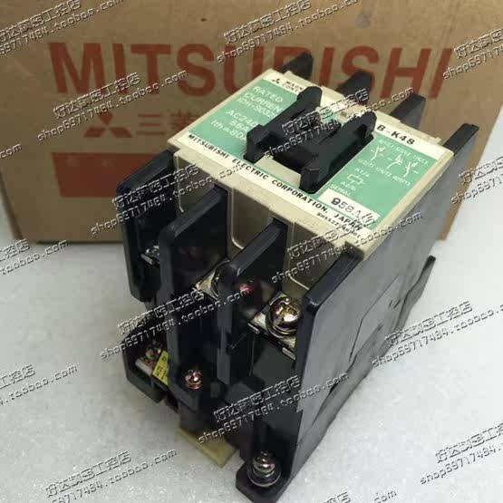 Original Mitsubishi Mitsubishi contactor B-K48 AC110V AC220V spot special bargaining