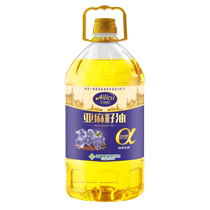 Alicia niveau huile de lin huile comestible 5 litres femme enceinte bébé huile de lin pressée à froid riche en acide linolénique