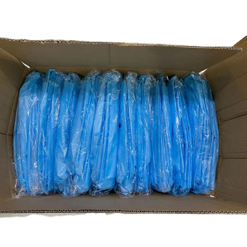 Factory straight for 50 gr pp disposable unwoven fabric Surgical Clothing Isolates Protective Clothing Tour Anti Dust Clothing Blue