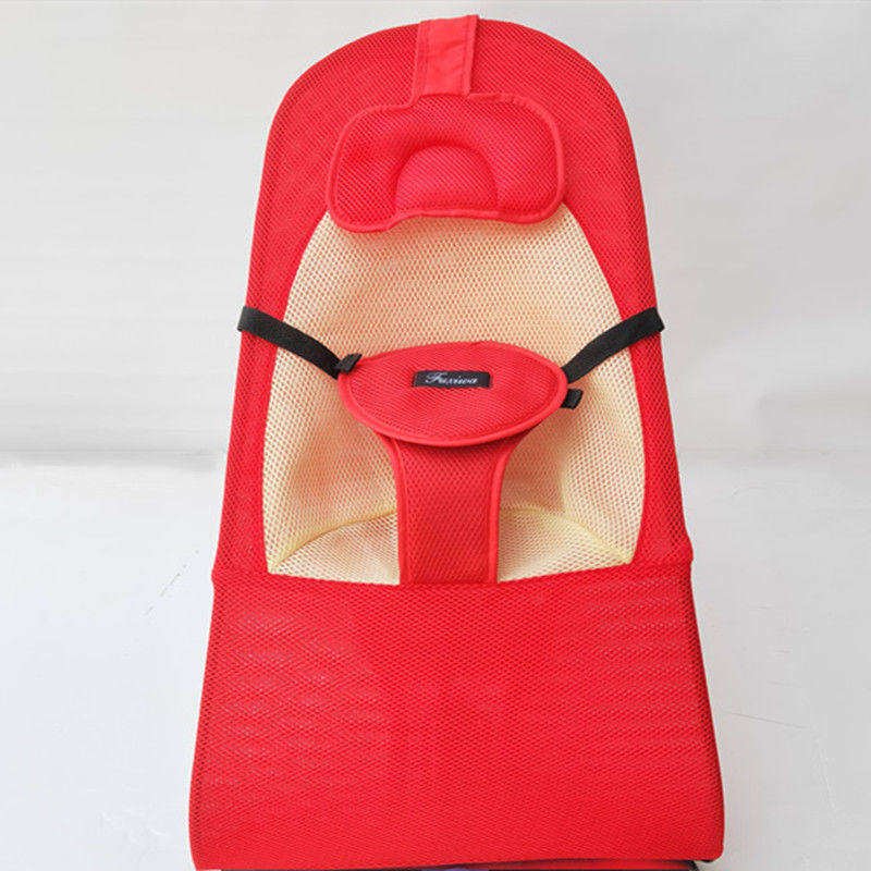 Baby and child rocking chair recliner comfort chair coax baby artifact separate cloth cover toy frame baby coax sleeping artifact cradle bed