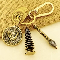 Тринадцатая башня + титульная ручка + счастливая курица + пять денег императоров + вычет