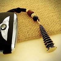 Пагода тринадцатого уровня + ваджра узел бодхи веревка