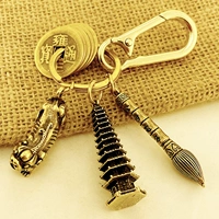 Тринадцатая ступенчатая башня + титул Pen + Pixiu + Пять Императоров Деньги + вычет