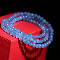 Tongsheng (jewelry) Devil blue ice seed through the sea blue treasure multi-Circle Bracelet