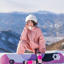 刃川Kingcarve系列 神明图腾小众滑雪服套装防水男女款单双板