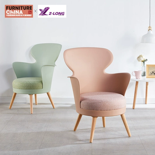 Zhonglong 772 Одиночный стул легкий роскошный скандинавский ins ins winds leisure Стул Балкон Макарон Макарон Стофс
