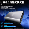 Huagu Metal 3.5inch Mobile Hard Drive Enclosure Desktop Sata Hard Drive Usb3.1 Mechanical Type-C Reader