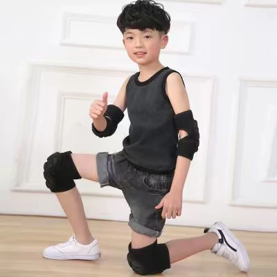 Đệm đầu gối chống ngã thể thao mùa hè mỏng trượt patin đồ bảo hộ trượt ván tự cân bằng thiết bị đạp xe đạp - Dụng cụ thể thao