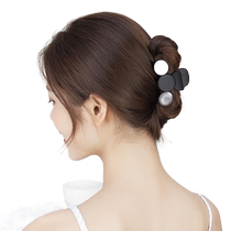 Korean elegant temperament grabber hairpin for womens back of head bathing plate hairpin large high-end hairpin clip headwear