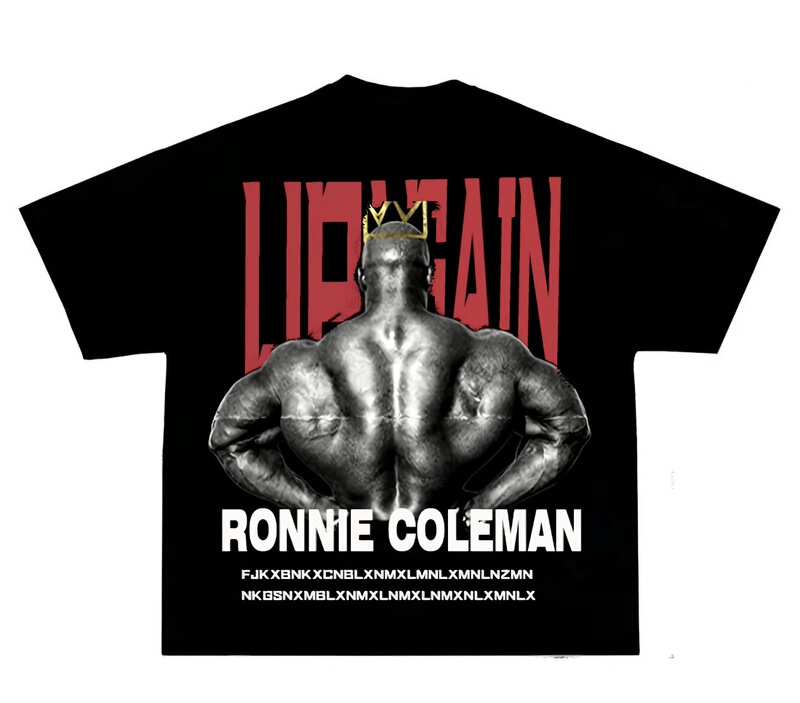 Ronnie's Loose-Fitting Training Shirt Is Lightweight and Has a Loose Fit, Weighing 200 Grams Ronnie's Loose-Fitting Training Shirt Is Lightweight and Has a Loose Fit, Weighing 200 Grams