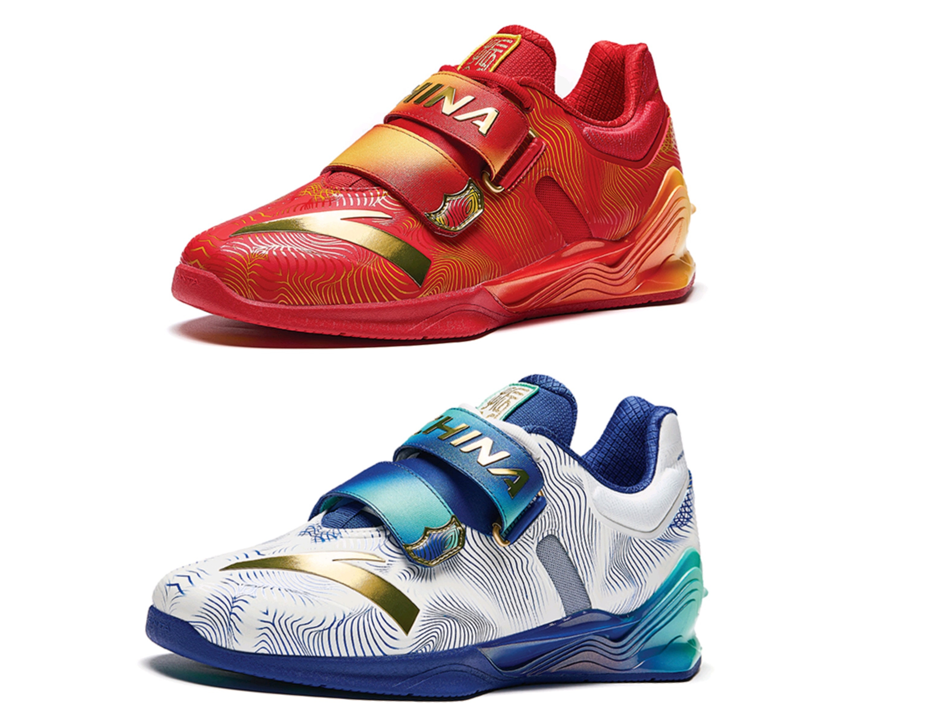 アンタの新しいナショナルチームのスクワットウェイトリフティングシューズ、プロのトレーニングと競争のプロの靴、真新しい、送料無料、偽造の罰金10倍