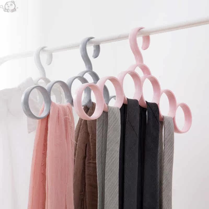 Scarf rack Home containing hanging rack hanging leather belt jk small things collar knot containing hanging silk towels scarf containing deviner