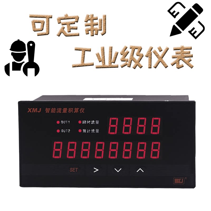 Can be customized Industrial instruments thermostat meter counter AC DC DC24V current voltmeter diy program