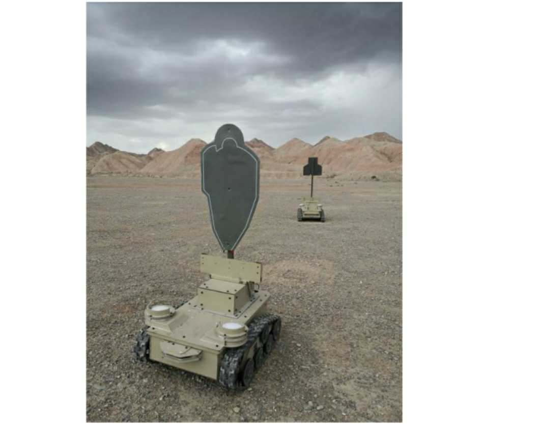 Troop Shooting Training Target Robotic Target Training System Direct Drive Crawler Single-Soldier Mobile Target