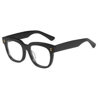 GM大框黑框近视眼镜框男款大脸眼睛架女可配镜片眼镜框镜架男unac