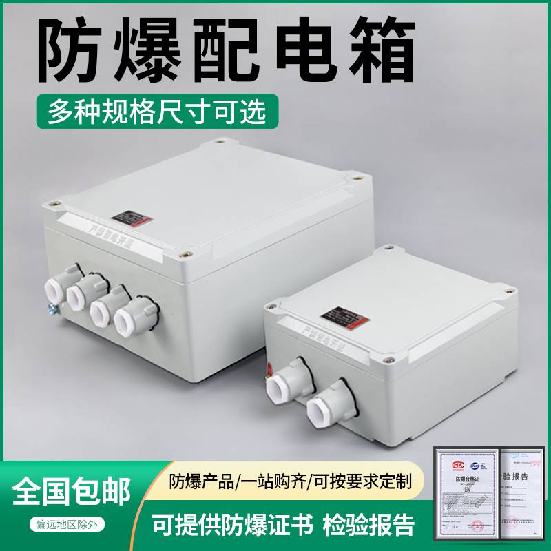 Explosion-proof distribution box terminal lighting power operation empty box control cabinet stainless steel maintenance open increase safety BJX