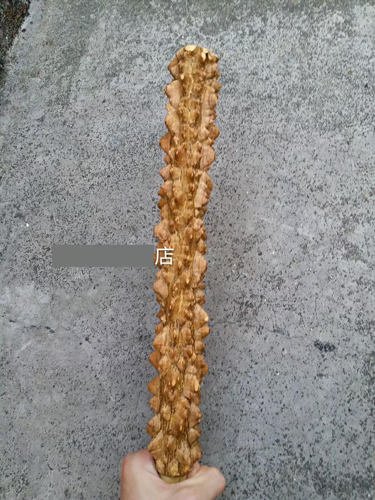 Prickly Pepper Wooden Hand Stick Pepper Wood Handlebar Pieces Prickly Wood Log Pieces Practice Massage Stick Solid Wood Point Caves of Pepper Trees