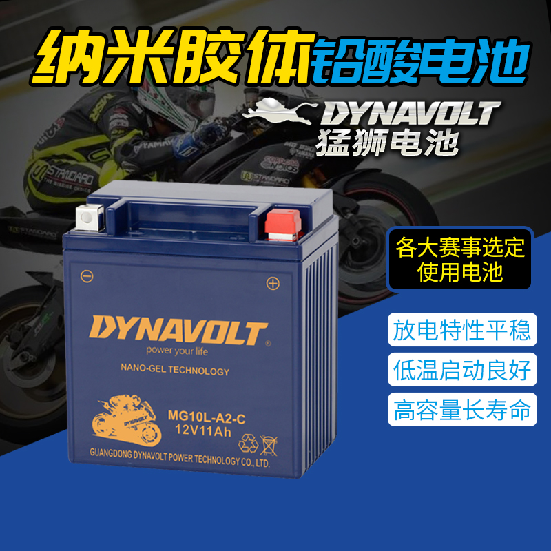 The XV250 Lifan V16 Lifan V16 Lifan Battery Battery Wangjiang GN250 Three Wheels of 12V10L-A2 Cell Battery