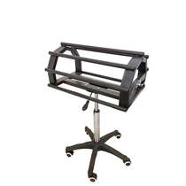 Saddle rack harness saddle rack iron pipe vertical floor-standing multi-functional folding saddle swing rack harness fine riding supplies