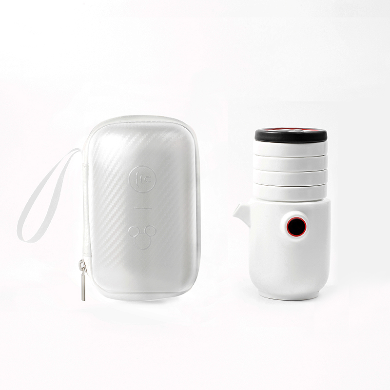 Good nest wondernest share set a pot of four cups of mickey portable bag type ceramic crack cup