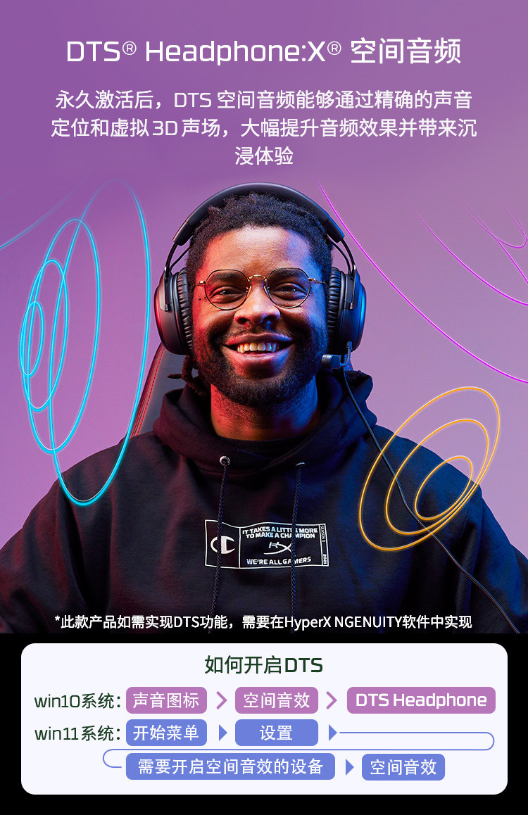 Игровые наушники HyperX Cloud Hurricane 2 проводные черно-красные