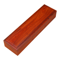 Mahogany calligraphy and painting box red sandalwood rectangular calligraphy and painting scroll box solid wood storage box high-end packaging storage box