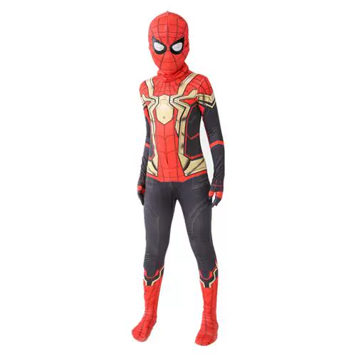 [Spiderman Tights Jumpsuit Childrens Halloween costume]