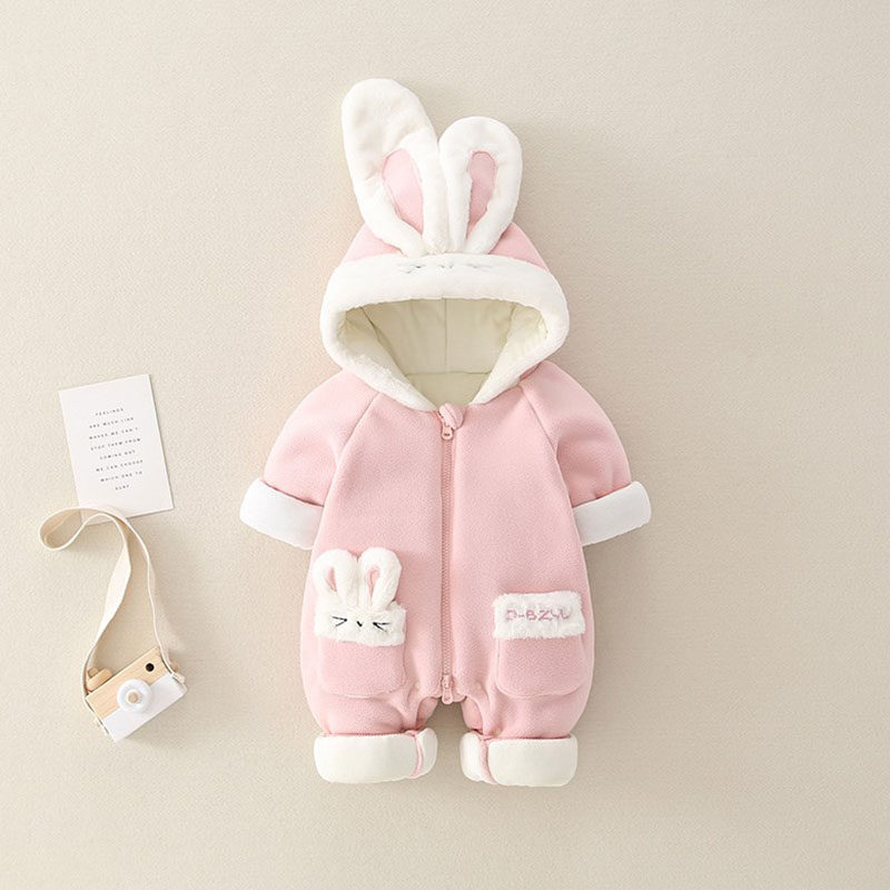 Newborn baby toddler sweaty winter toddler gushed and warm baby cuddly clothes for winter suit outfits